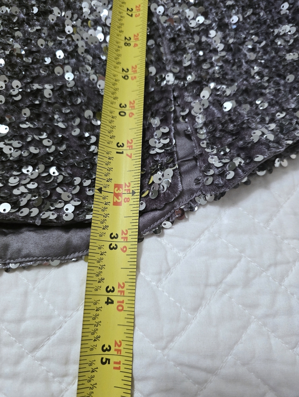 Selfie NWT Leslie Sequined Mini Dress Women's Sz Large/US 8 - Picture 8 of 16